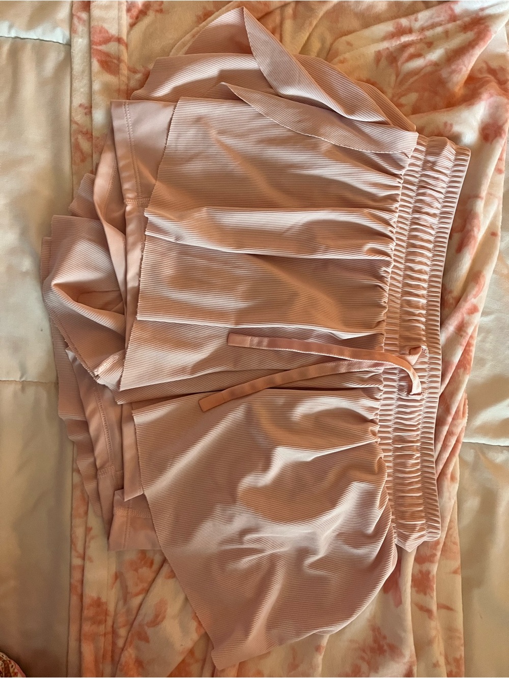 Women's Athletic Shorts - Blush Pink
